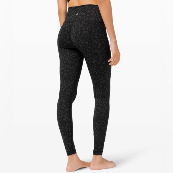 Lululemon Wunder Under High-Rise Tight 28" Luxtreme Wild Thing Camo Deep Coal - Picture 7 of 11
